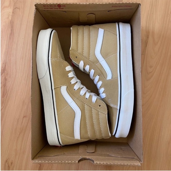 Vans Sk8-Hi Size Brown Women 9.0 US Mens 7.5 US - Picture 7 of 11